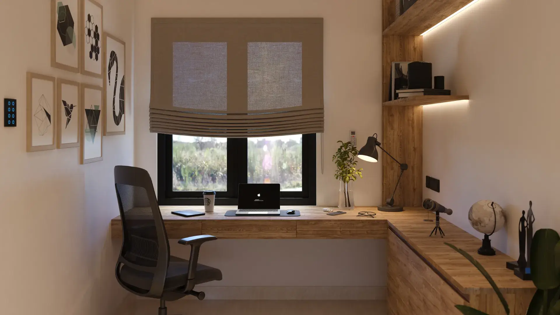Working Area in PlusVilla luxury villas in Coimbatore
