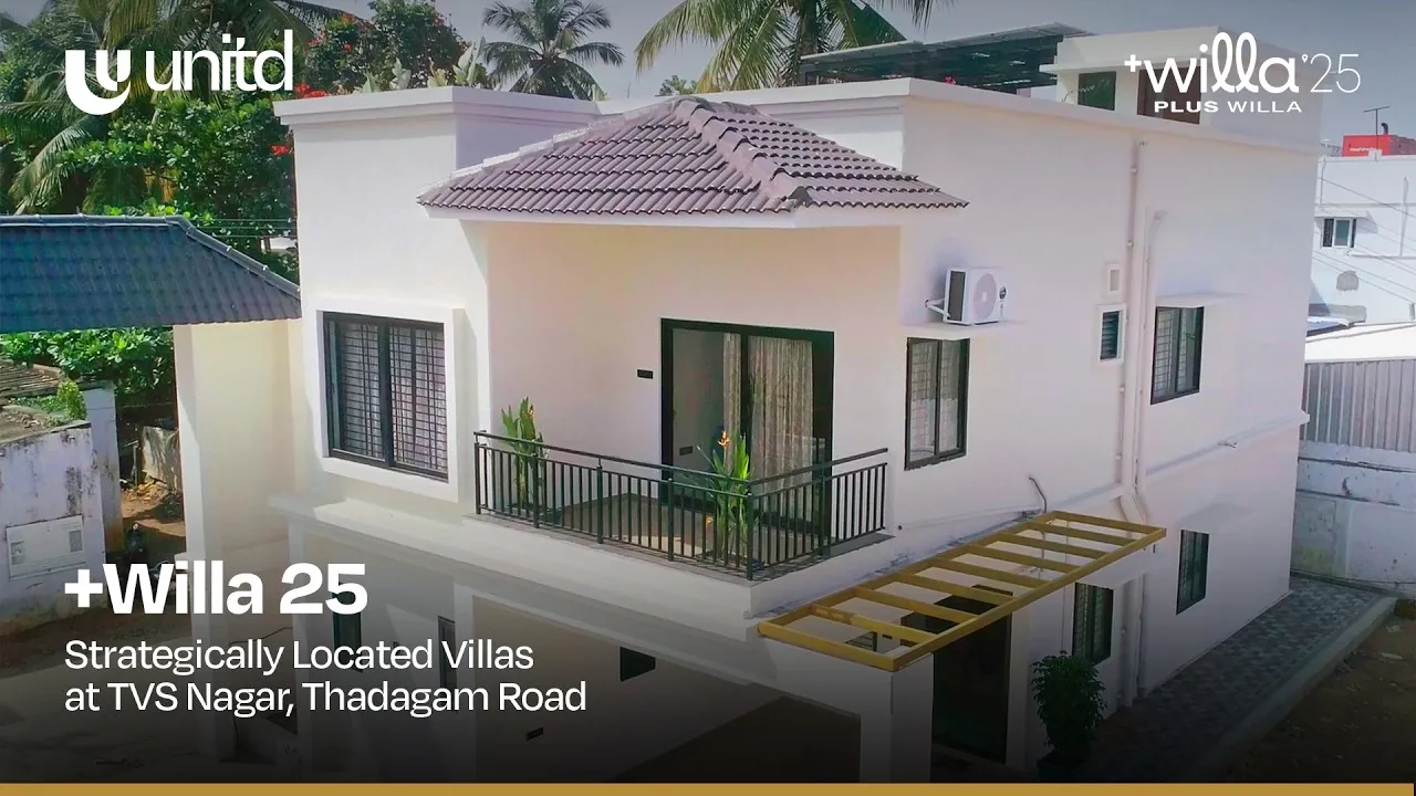 +Willa'25 - Strategically Located Villas at TVS Nagar, Thadagam Road